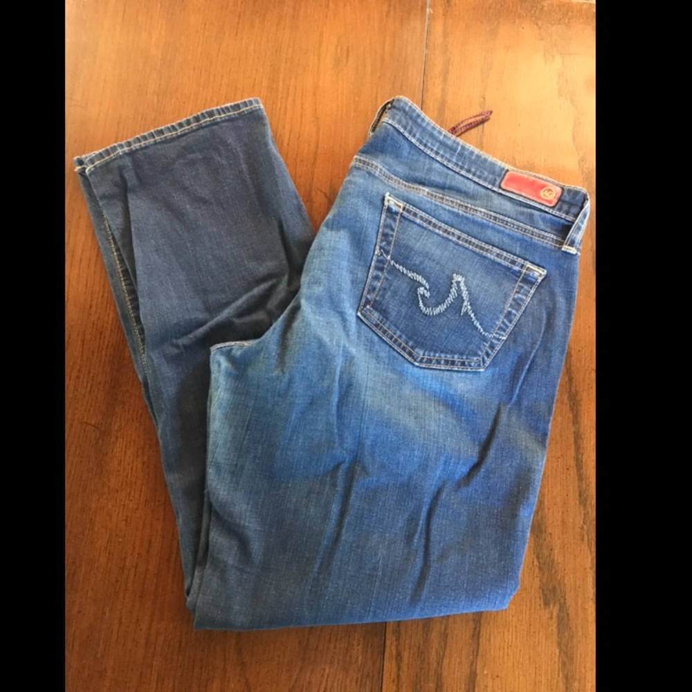 AG “Sweetie” cropped jeans - ultra soft stretch